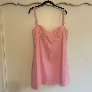 Beginning Boutique - Marbelle Pink Mini Dress